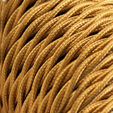 Gold Braided Twist Vintage Cable Flex | Lighting Spares